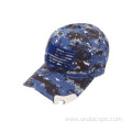 Camo outdoor hunting hat with bottle opener